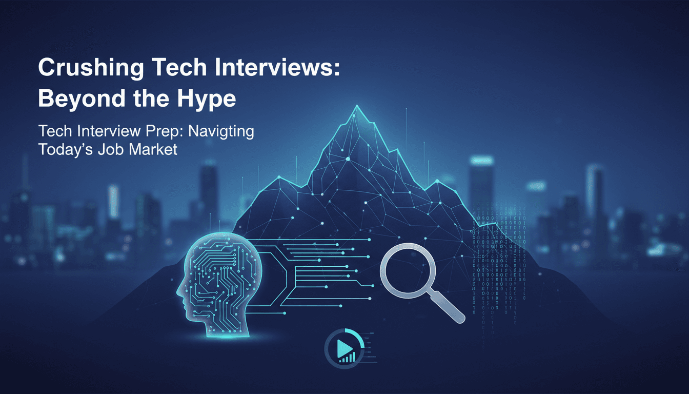 Beyond the hype: Strategies for acing tech interviews.