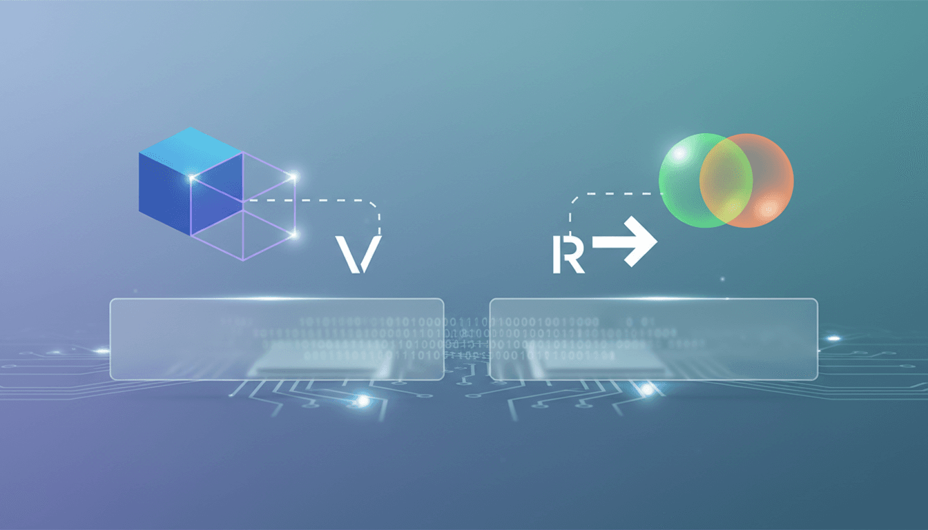 Value vs. Reference in programming: illustration of tangled wires and clear paths.