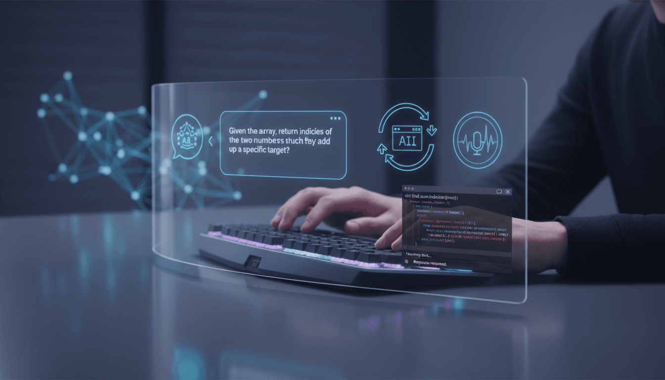 AI helps practice interviews: my editor feedback loop.