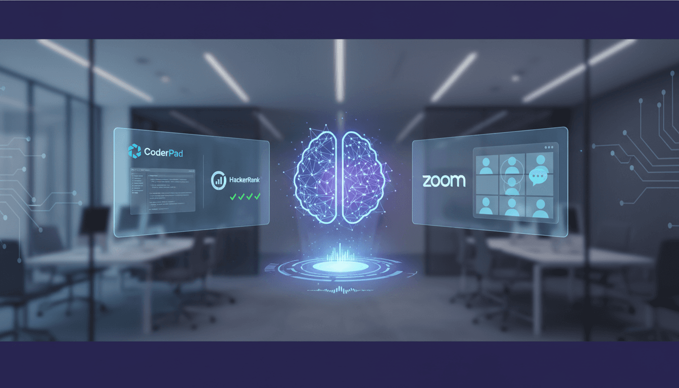 AI assistant helps ace CoderPad, HackerRank, Zoom interviews.