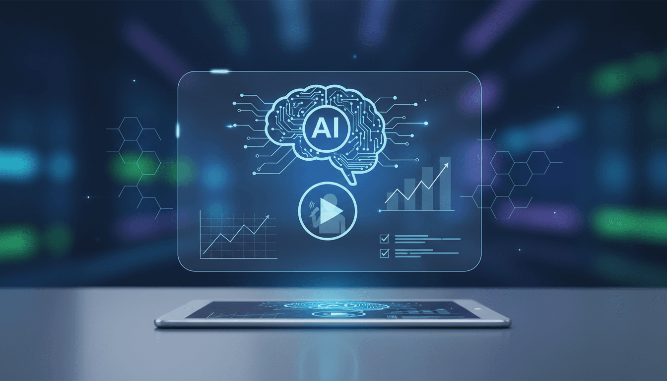 AI scores mock video interviews to help you ace one-way job interview prep.