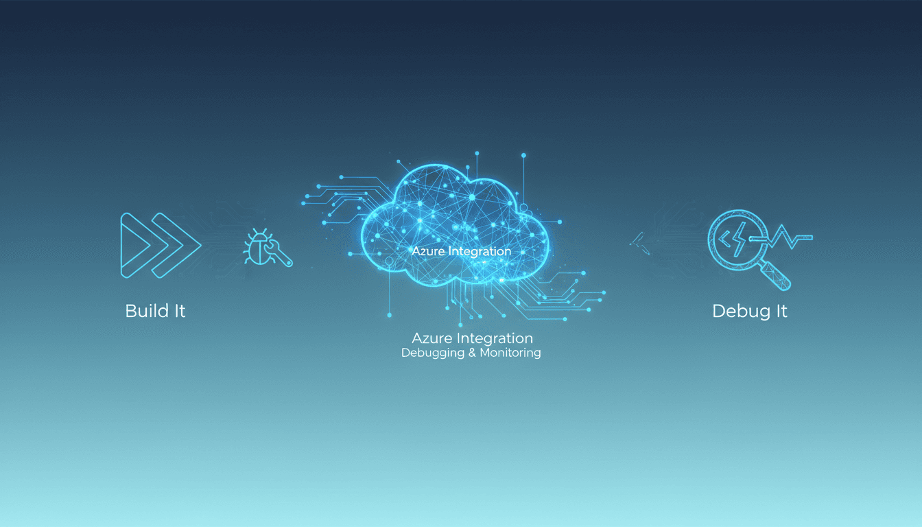 Debugging Azure integrations effectively: Learn to go beyond building and ensure your solutions work.