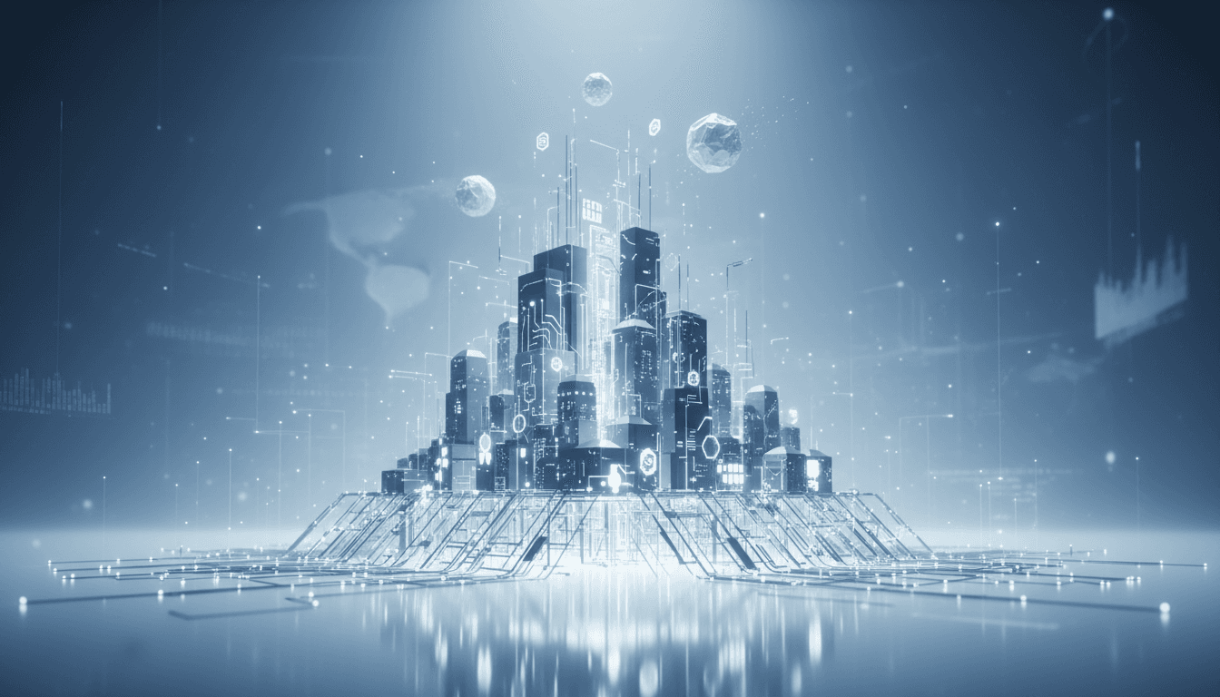 Scalable API design patterns illustration: resilient architecture, load balancing, and data flow.