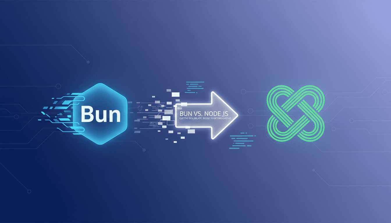Bun vs. Node.js: Boost throughput, cut boilerplate code.