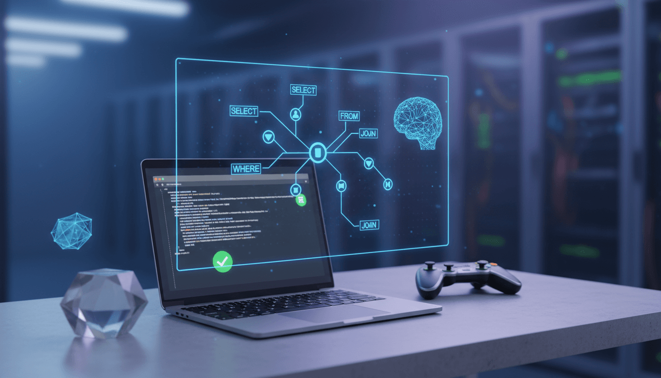 Data Engineer mastering SQL interview secrets.
