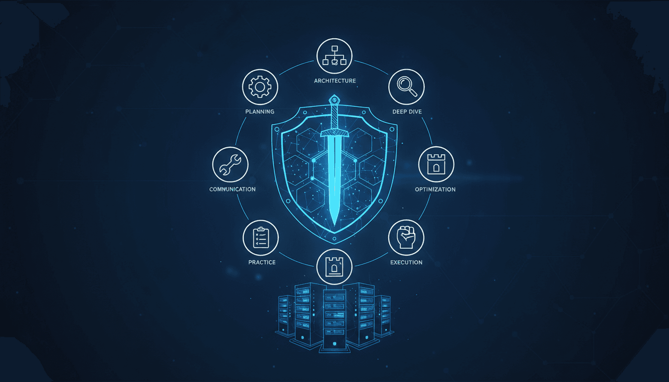 8-step battle plan to crush system design interviews.