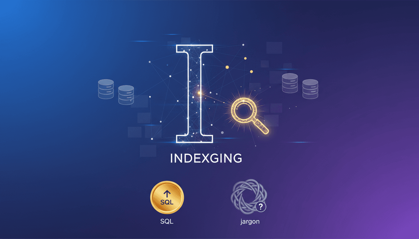 Indexing: Interview Gold or Jargon? Hero image.