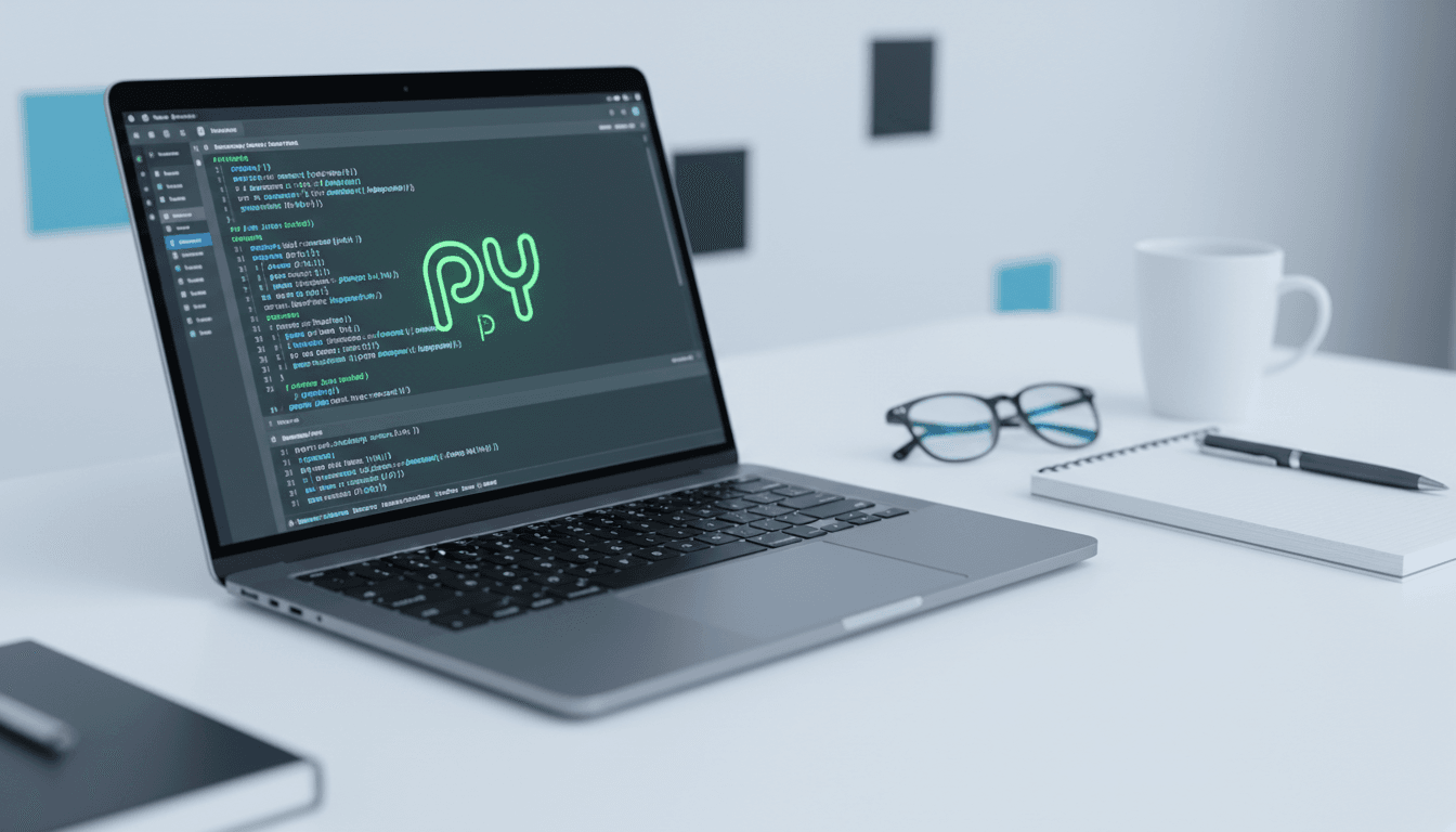 Python interview prep: Fresher mistakes. Illustration of coding concepts and problem-solving.